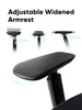 Ouliean Ergonomic Office Chair Adjustable Lumbar Support - Black