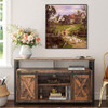 Podronale 18x24 Inch Canvas Frame 0.6"-0.9" Depth Metal Frame - Black, 1PC