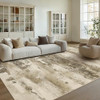Area Rugs 8x10 Living Room Bedroom Soft Amber Large Rugs, B0CRKT2Z6P - Gold New
