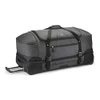 HIGH SIERRA WHEELED ROLLING DUFFLE BAG LIGHTWEIGHT TRAVEL DUFFLEBAG - BLACK New