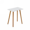 Simple Design Table High Table White - B09FDNZQJM New