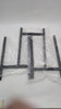 LIANTRAL Firewood Rack Indoor 2.6ft Small Fire Wood Log Rack Stand - Black