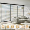Qualsen Window Privacy Film Frosted Stripe Window Film, 23.6'' x 157.4'' New