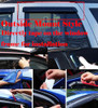Set of 4Pcs Smoke Window Sun Rain Visor Vent Guard Deflector Shade Fit Jeep New