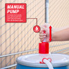 2PK Food Grade Emergency Disaster Pump for Drinking Water - Black