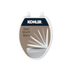 KOHLER 20110-0 Brevia Slow Close Elongated Toilet Seat B07CV3B8KR - White New