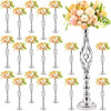 RTTERI 20 PCS 22.8 IN METAL FLOWER STAND WEDDING CENTERPIECE - SILVER