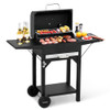 MASTER COOK CHARCOAL GRILL OUTDOOR BARBECUE 238SQ GRILL SRCG24025 - BLACK New