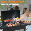 MASTER COOK CHARCOAL GRILL OUTDOOR BARBECUE 238SQ GRILL SRCG24025 - BLACK New