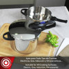 Magefesa Favorit 8 Pressure Cooker, Stainless Steel, 7.5 Litre, Silver New