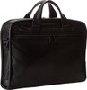 Tumi Organizer Portfolio Brief, Black Leather-Alpha 2, One Size New