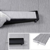 GENERIC 24 INCH LINEAR SHOWER DRAIN MATTE BLACK WITH TILE INSERT COVER - BLACK New