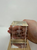 GENERIC LASER ENGRAVED CRYSTAL - HUMAN SKELETON - LED BASE