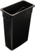 Carlisle FoodService Products Trimline Waste Container, Space Saving 23 Gallons New