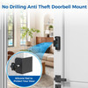 BISTEE NO DRILL BLINK DOORBELL MOUNT PROTECTIVE COVER CASE - BLACK