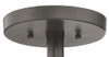 Minka Lavery 4107-172 Parsons Studio Semi-Flush 3-Light 180 Watts - Smoked Iron New