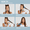 BABYLISSPRO 1 1/4" DIGITAL IONIC FLAT IRON HAIR STRAIGHTENER - BLUE