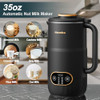 ARCMIRA 8 IN 1 NUT MILK MAKER MACHINE 35OZ SOY MILK MAKER 8 BLADES - BLACK