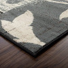 Superior Indoor Area Runner, Jute Backed, Modern Floral Decor, 2' 7" x 8', Beige New