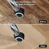 Chair Mat for Hard Wood Floors Heavy Duty Floor Protector Easy Clean 47''×47'' New