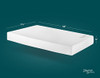 Moonlight Slumber Breathable Dual Sided Baby Crib Mattress (Latest Version) New