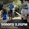 DGIVOVO PRESSURE WASHER, 5000PSI 3.2GPM ADJUSTABLE TOUCH SCREEN - BLUE