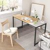 Cubiker Computer Desk 47" Home Office Writing Easy Assembly - Natural Terrazzo New
