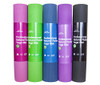 Hot Yoga Mat - Non Slip, Natural Rubber - 72in x 24in - FiveFourTen (Blue, 3mm) New