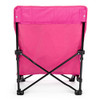 Lucky Bums Folding Sling Beach Chair, Pink, Large New