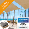 casa pura Sun Shade Sail Triangle Multiple Sizes Gray 12' x 12' x 12' New