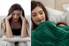 B07CVJDP7Z New Weighted Blanket 15 lbs 60"x80" Heavy Blanket 2 Piece Set - Green New