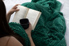 B07CVJDP7Z New Weighted Blanket 15 lbs 60"x80" Heavy Blanket 2 Piece Set - Green New