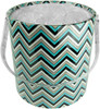 Hand Made USA Chevron Print Double Walled 3-Quart Insulated Ice Bucket New
