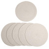 RAJRANG BRINGING RAJASTHAN TO YOU Round Woven Placemats 15" - Set of 6 - White New