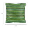 Fab Habitat Outdoor Premium Recycled Plastic Pillow Waterproof Fade Resistant New