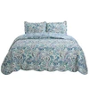King Green Paisley 3-Piece Bedspread Coverlet Set (B07N7MJ73J) New
