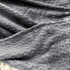 LOMAO Flannel Throw Blanket Wave Texture Lightweight Throw fit Sofa Couch-Gray New