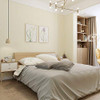 Birwall Faux Textured Diatom mud Ooze Wallpaper 57 Square Ft/Roll (Beige) New