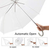 Liberty Imports Pack of 12 Wedding Style Stick Umbrellas 46" Large Canopy New