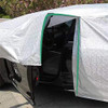 MIGHTYDUTY Car Covers 6 Layer All Weather Waterproof Dustproof BreathaUV - Gray New