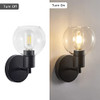 DADUL One Light Black Vanity Light Metal Base‎ B099ZNLFZ9 New