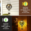 FTTOYOLY HUMMINGBIRD SOLAR LANTERNS - ANTIQUE TEAL