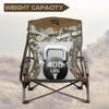 TR Low Camping Chair - Lightweight Heavy Duty Portable (Camo) New