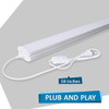 Barrina Pack of 2 4ft 45 Watt Extendable Utility LED Shop Light Workbench Light New