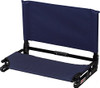 The Stadium Chair Company Extra Wide Gamechanger Bleacher Seat SC2W - Navy New
