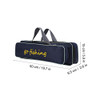 Generic Outdoor Fishing Rod Pole Bag STRAP BLUE