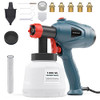 Xoopon HVLP Paint Sprayer High Power 5 Copper Nozzles 3 Spray B09G9Y154P New