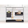 iDesign Austin Modular Free-Standing Countertop Organizer B085M431SN -Black New