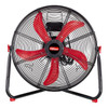 Hyper Tough Sealed Motor Drum Fan Wall Mount 3-Speed SFDE-500B3-1 (Renewed) New