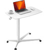 HUANUO 30" x 19" Mobile Standing Desk, Height Adjustable, B0855K113N - Black New